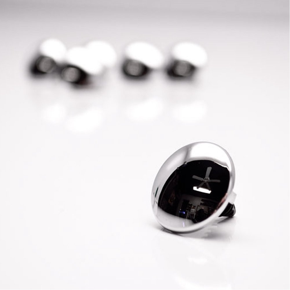 2014 C7 Corvette Stingray Hood Liner Fastener Set 6 Pc. - Chrome-SR1 Performance
