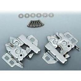 Corvette Chrome Hood Latch Set : 1997-2013 C5, C6, Z06, Grand Sport & ZR1-SR1 Performance
