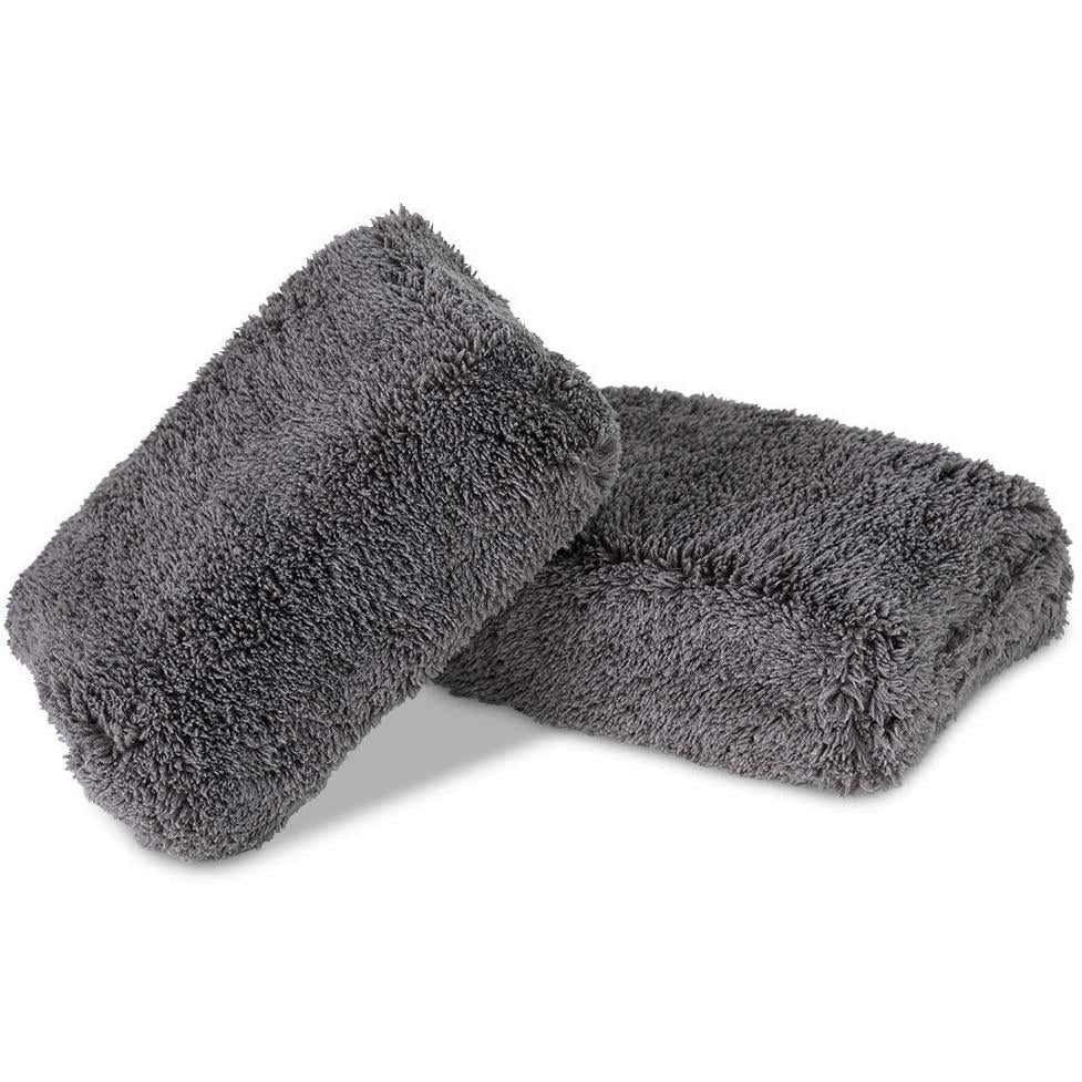 Liquid X Large Plush Microfiber Applicator Pads 5" x 3" - Rectangle-SR1 Performance