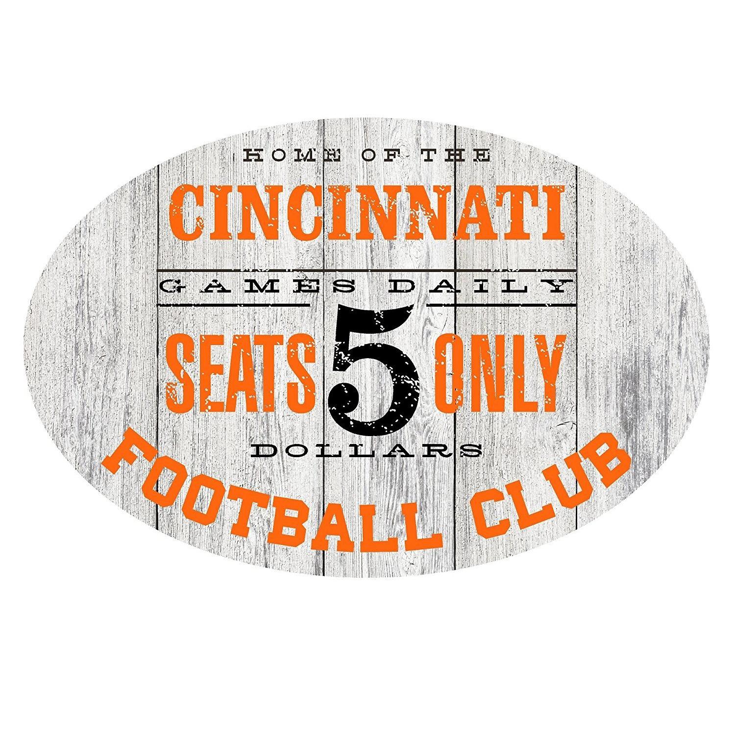 Home of the Denver Football Club Metal Sign Blue/Orange - Oval 12" x 8"-SR1 Performance