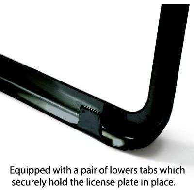 Honda License Plate Frame - Black-SR1 Performance