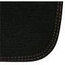 C7 Corvette Floor Mats - Black w/Stingray Logo and Tan Border Stitching-SR1 Performance