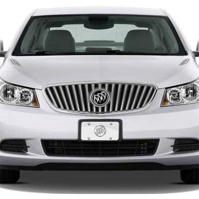 Buick Logo Stainless Steel License Plate - Chrome-SR1 Performance