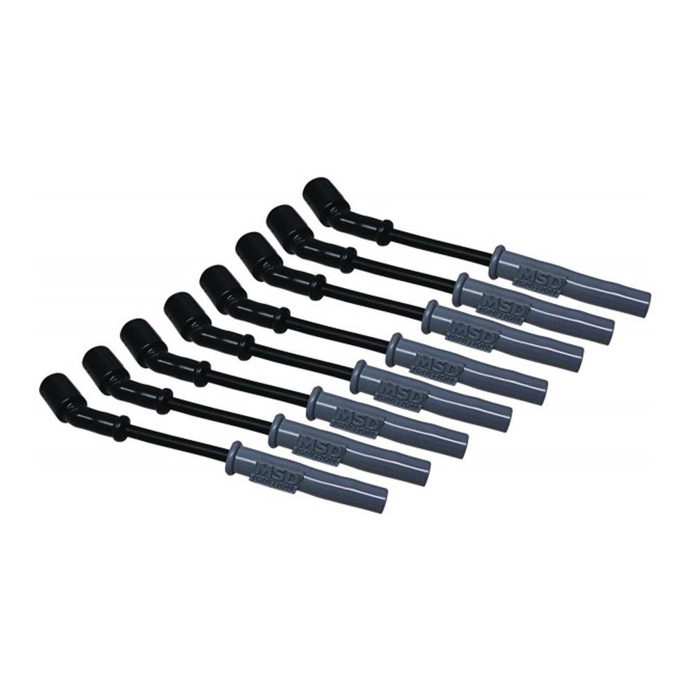 Corvette Spark Plug Wires (Set) - MSD Super Conductor 8.5mm : Z06 LS7-SR1 Performance