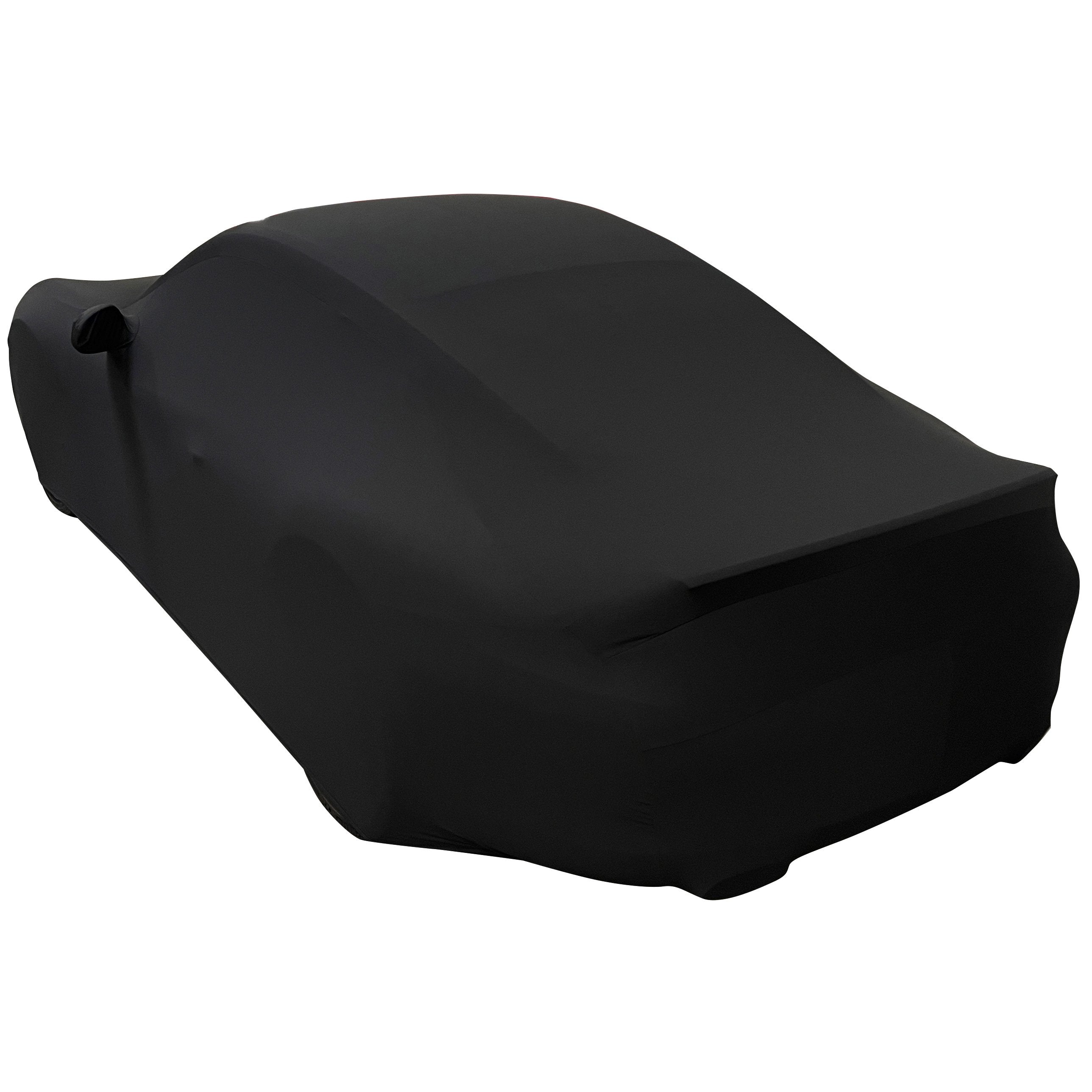2012-2024 Porsche 911 Coupe/Carrera/Targa/Turbo GTS/Cayman/Boxster Ultraguard Stretch Satin Indoor Cover - Black-SR1 Performance
