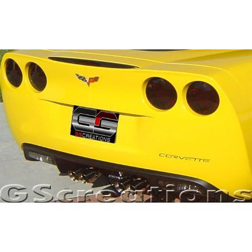2005-2012 C6 & Z06 Corvette Rear Blackout Kit (5 Piece)-SR1 Performance