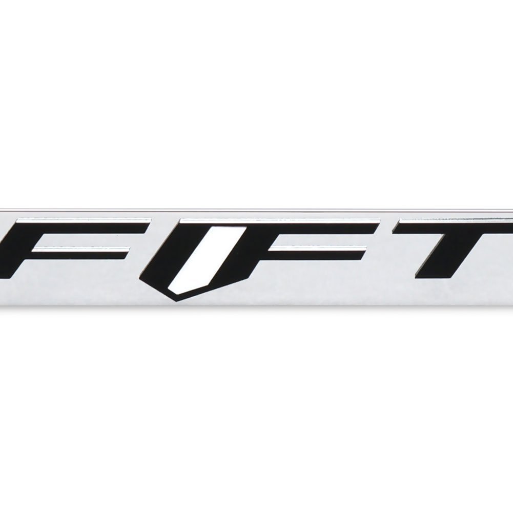 Camaro Fifty License Plate Frame - Chrome with Black-SR1 Performance