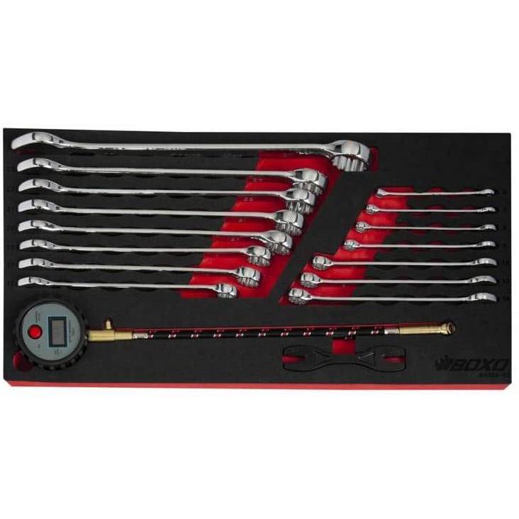 BOXO USA Heavy Duty 103 Piece MotoBox Tool Box-SR1 Performance