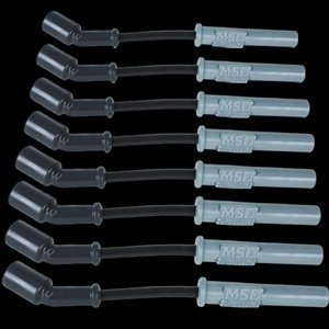 Corvette Spark Plug Wires (Set) - MSD Super Conductor 8.5mm : Z06 LS7-SR1 Performance