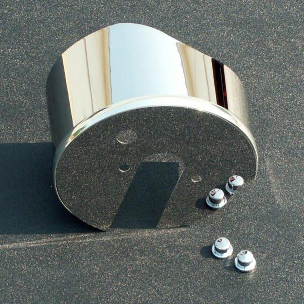 Corvette Brake Booster Cover - Polished Stainless Steel : 2005-2007 C6-SR1 Performance