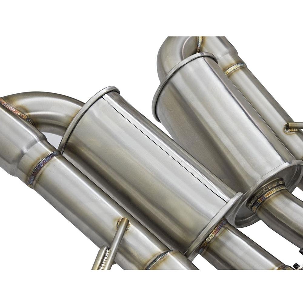 C7 Stingray, Z51, Grand Sport Corvette MACH Force-Xp 3" to 2-1/2" Axle-Back Exhaust System - aFe Power PFADT-SR1 Performance