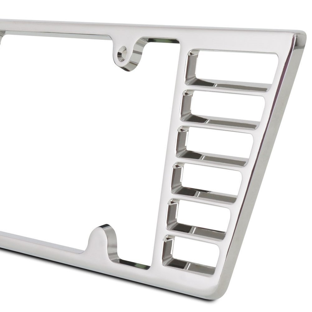 C6 / C7 Corvette Billet Aluminum License Plate Frame - Chrome-SR1 Performance