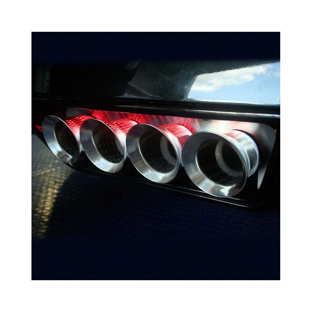 2014-2017 C7/Z51 Stingray and Z06 Corvette - Exhaust Filler Panel Polished NPP VERSION Exhaust-SR1 Performance