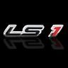LS1 Billet Chrome Badge : Corvette 1997-2004 C5 & Z06 (1" Tall)-SR1 Performance