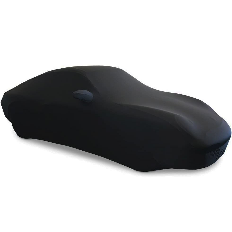 2012-2024 Porsche 911 Coupe/Carrera/Targa/Turbo GTS/Cayman/Boxster Ultraguard Stretch Satin Indoor Cover - Black-SR1 Performance