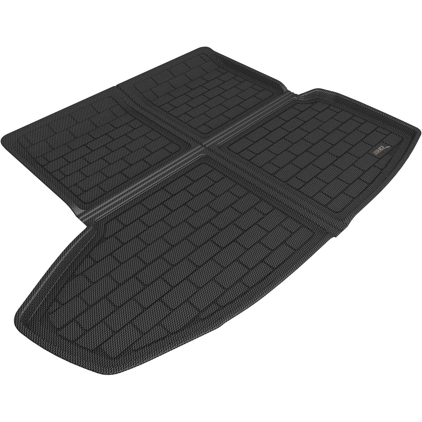 3D MAXpider Tesla Model S 2021-2022 Rear Upper Cargo Liner Kagu Black-SR1 Performance