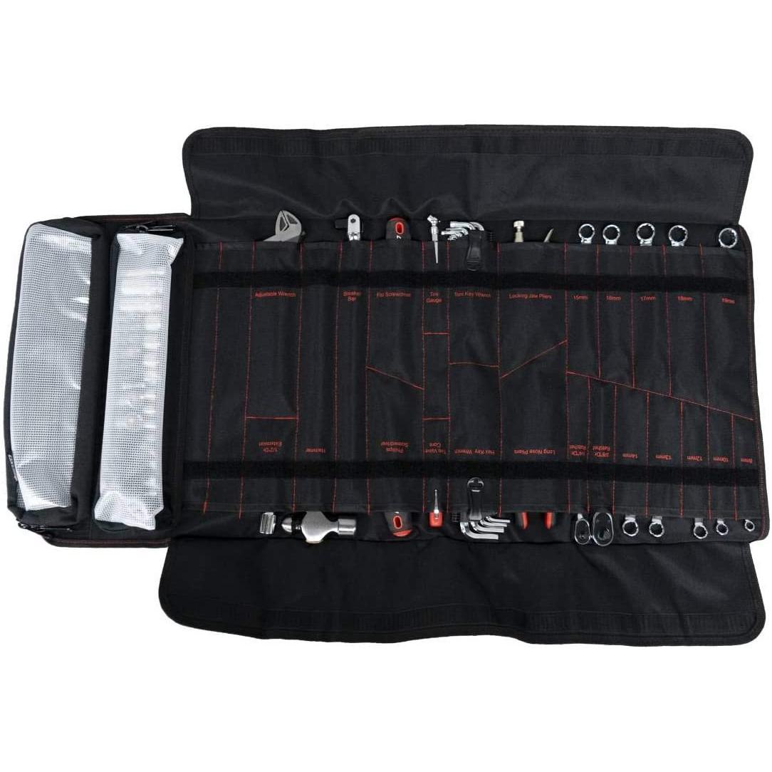BOXO USA Heavy Duty 66 Piece Universal Tool Roll for Side by Side Vehicles PA915-SR1 Performance