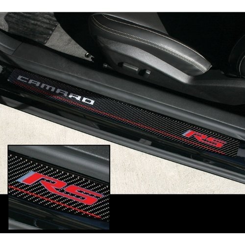 Camaro Door Sills Carbon Fiber/RS w/Camaro Script-SR1 Performance