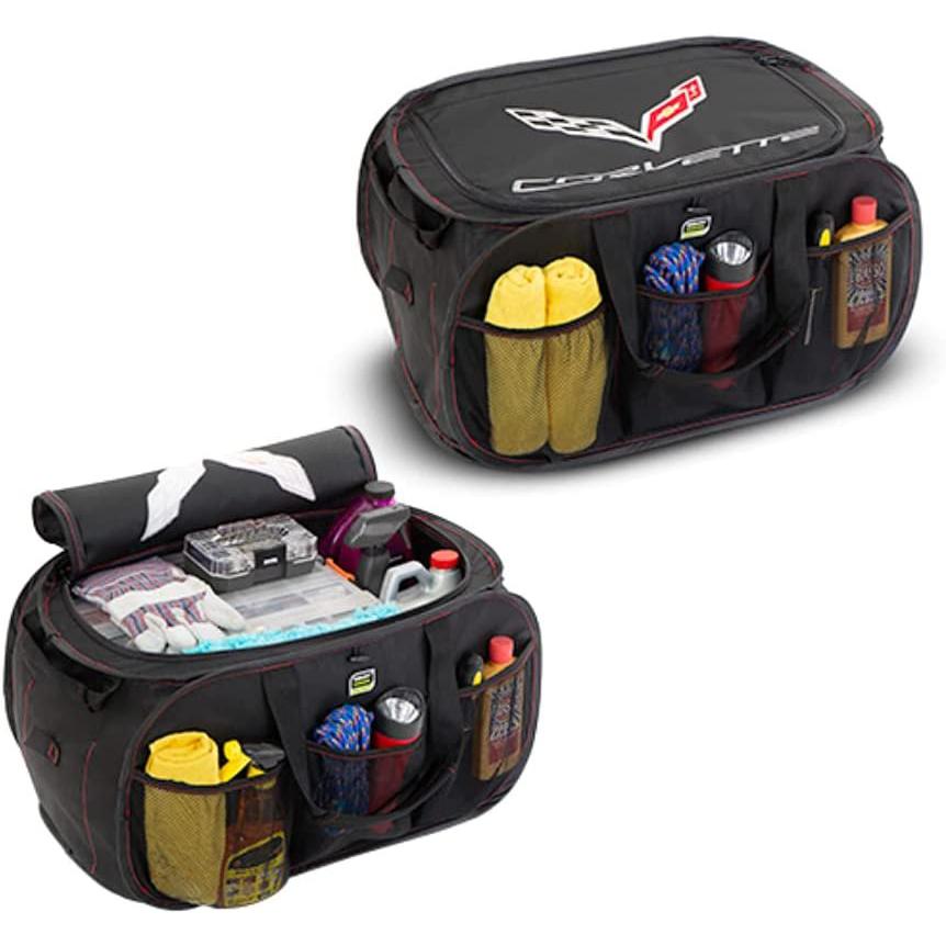 C7 Corvette Pop Up Trunk Organizer - Black-SR1 Performance