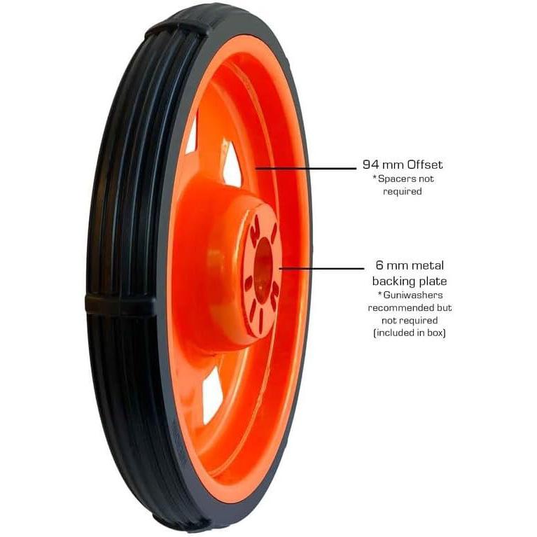 GUNIWHEEL™ Universal Vehicle Mounting System Roller Wheel with Universal Lug Pattern-SR1 Performance