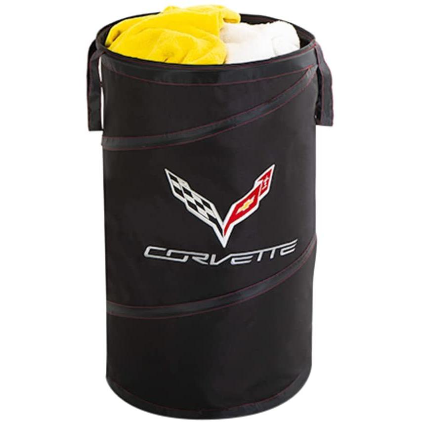 C7 Corvette Pop-Up Spiral Bin Basket - Black-SR1 Performance