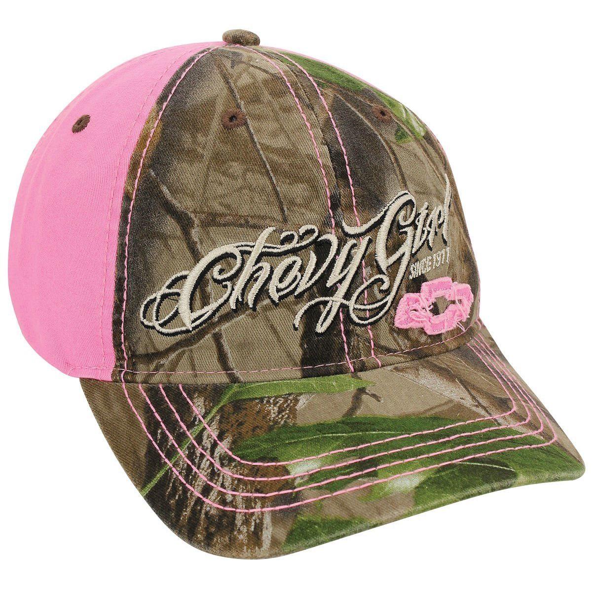 Chevy Girl Camouflage Hat (Blue)-SR1 Performance
