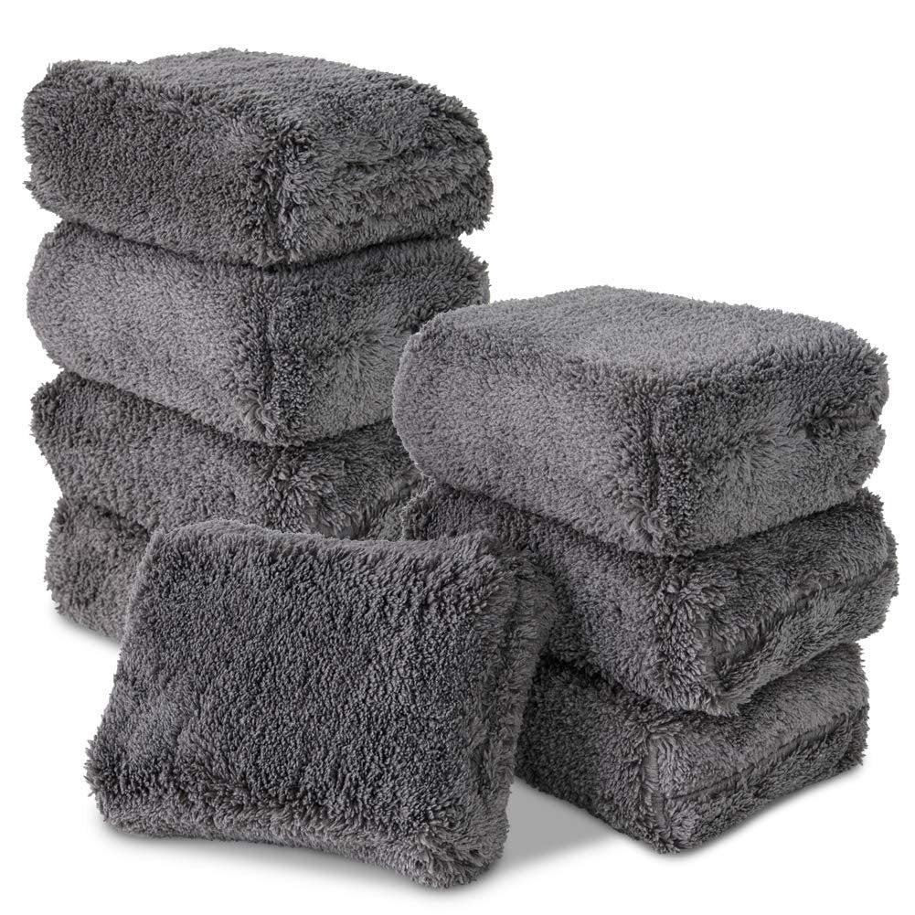 Liquid X Large Plush Microfiber Applicator Pads 5" x 3" - Rectangle-SR1 Performance