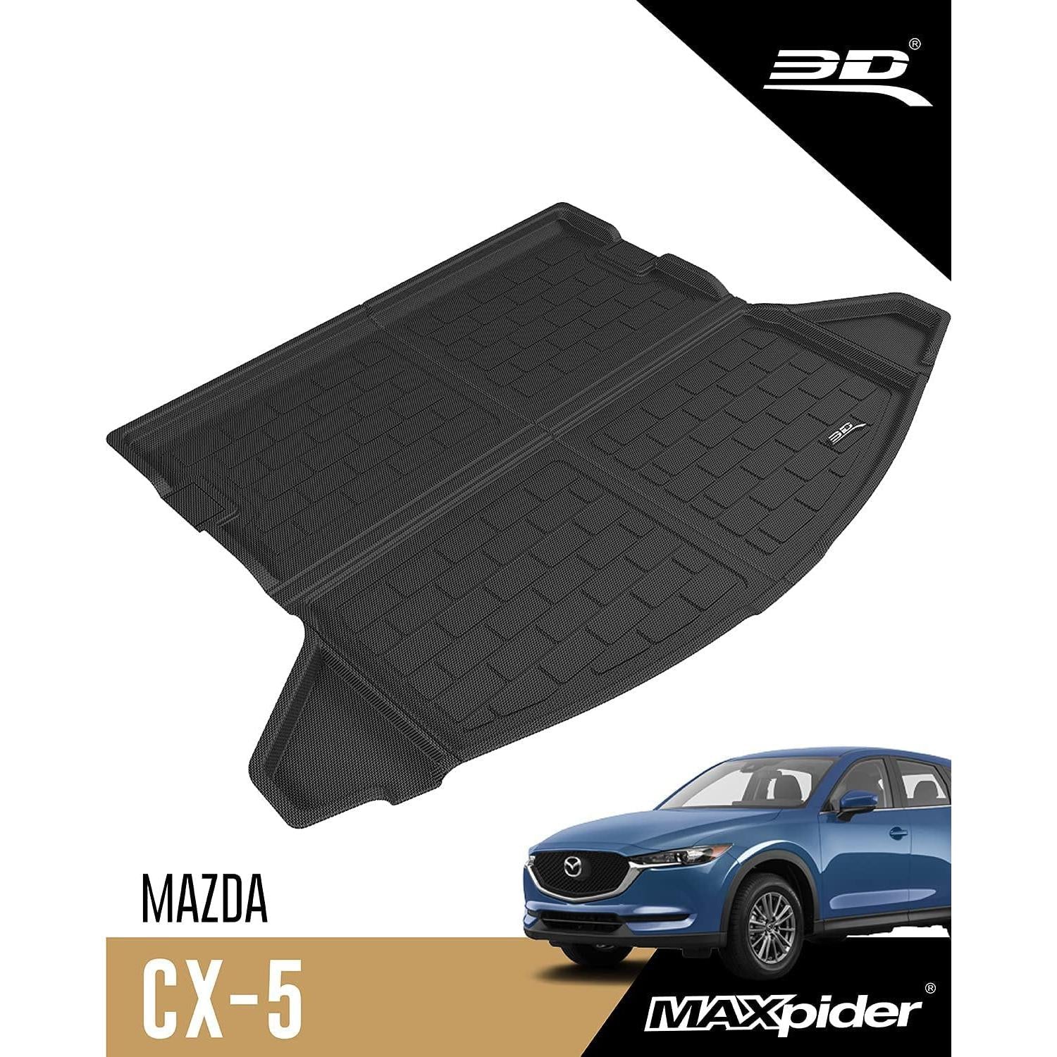 3D MAXpider Cargo Custom Fit All-Weather Floor Mat-SR1 Performance