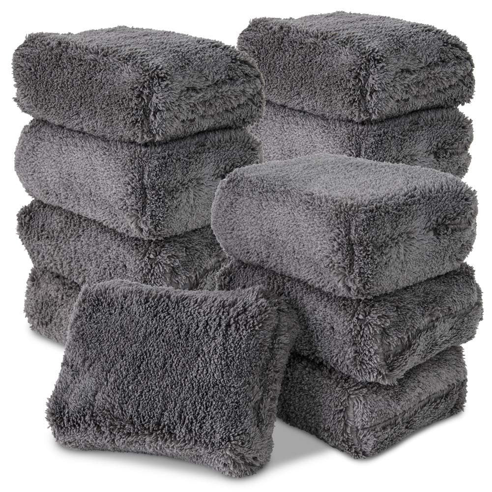 Liquid X Large Plush Microfiber Applicator Pads 5" x 3" - Rectangle-SR1 Performance