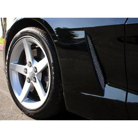 C6 Corvette Fender Duct Screens 2 Pc. (Set)-SR1 Performance