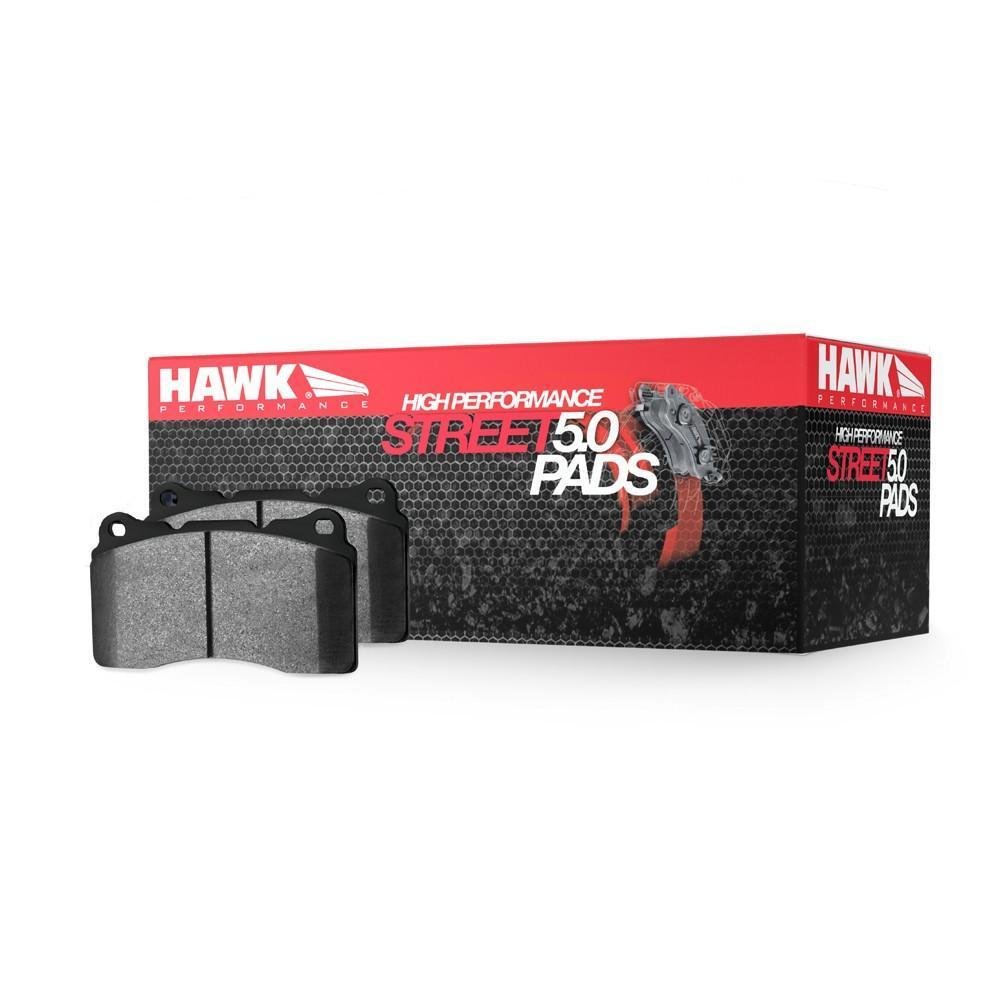 Corvette Brake Pads - Hawk High Performance Street 5.0 - Rear : 1997-2013 C5,C6-SR1 Performance