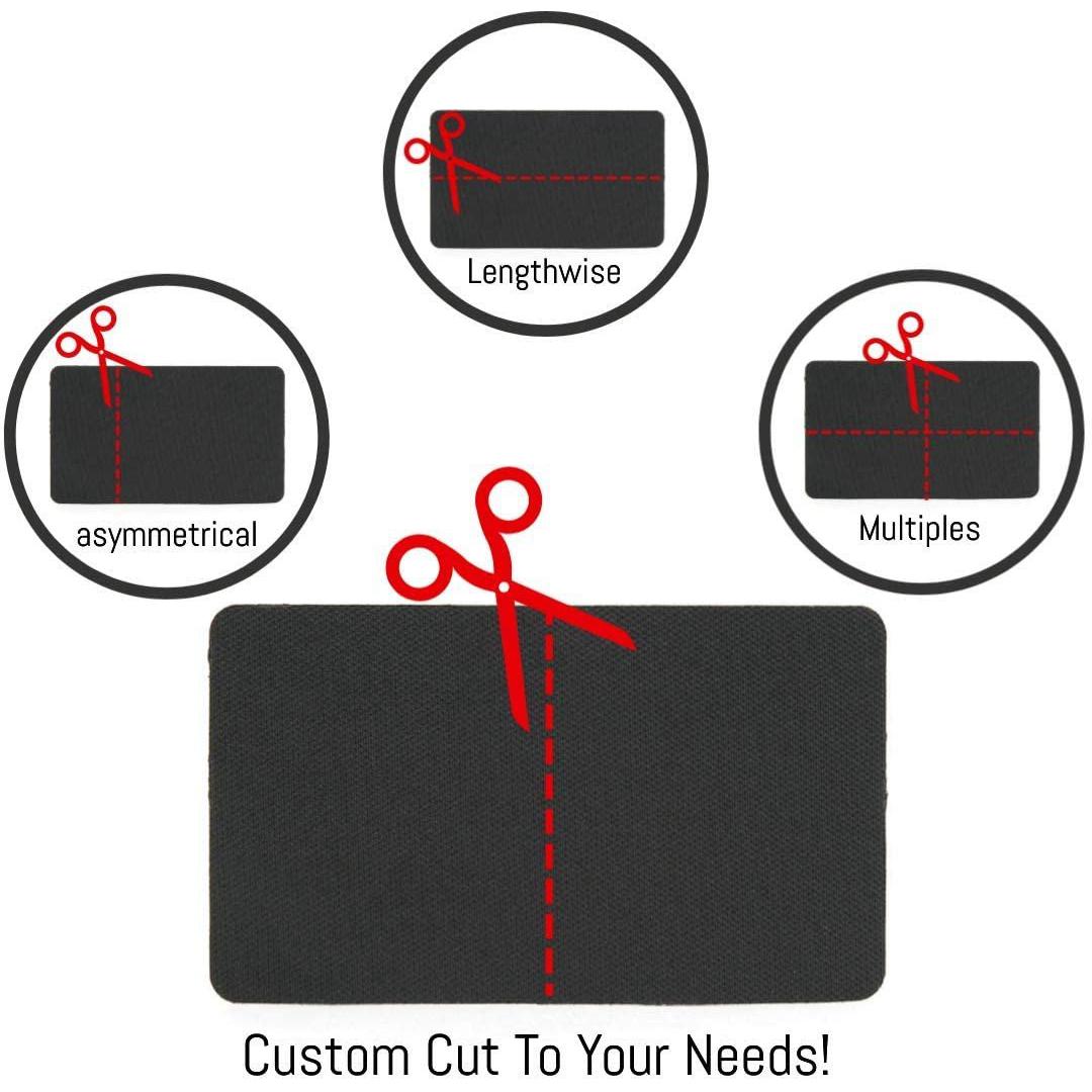 Universal Sunvisor Warning Label Covers - Jet Black-SR1 Performance