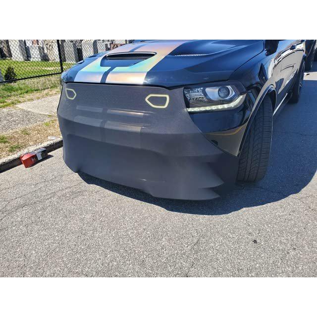 2019-2022 Durango Front Bra/Black - NoviStretch Front Bra High Tech Stretch Mask-SR1 Performance