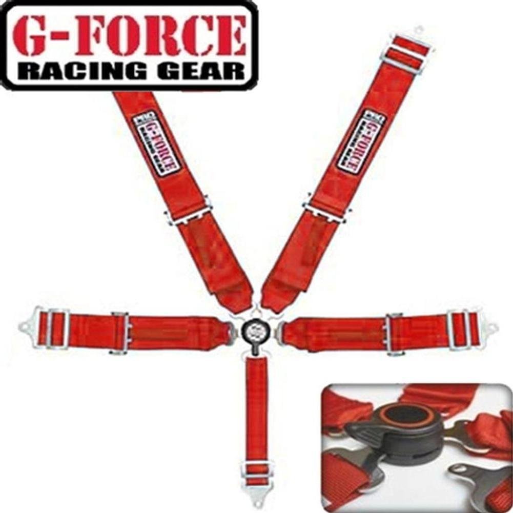 Corvette Shoulder Harness Cam Lock G-Force Racing - 5 Point : Red-SR1 Performance