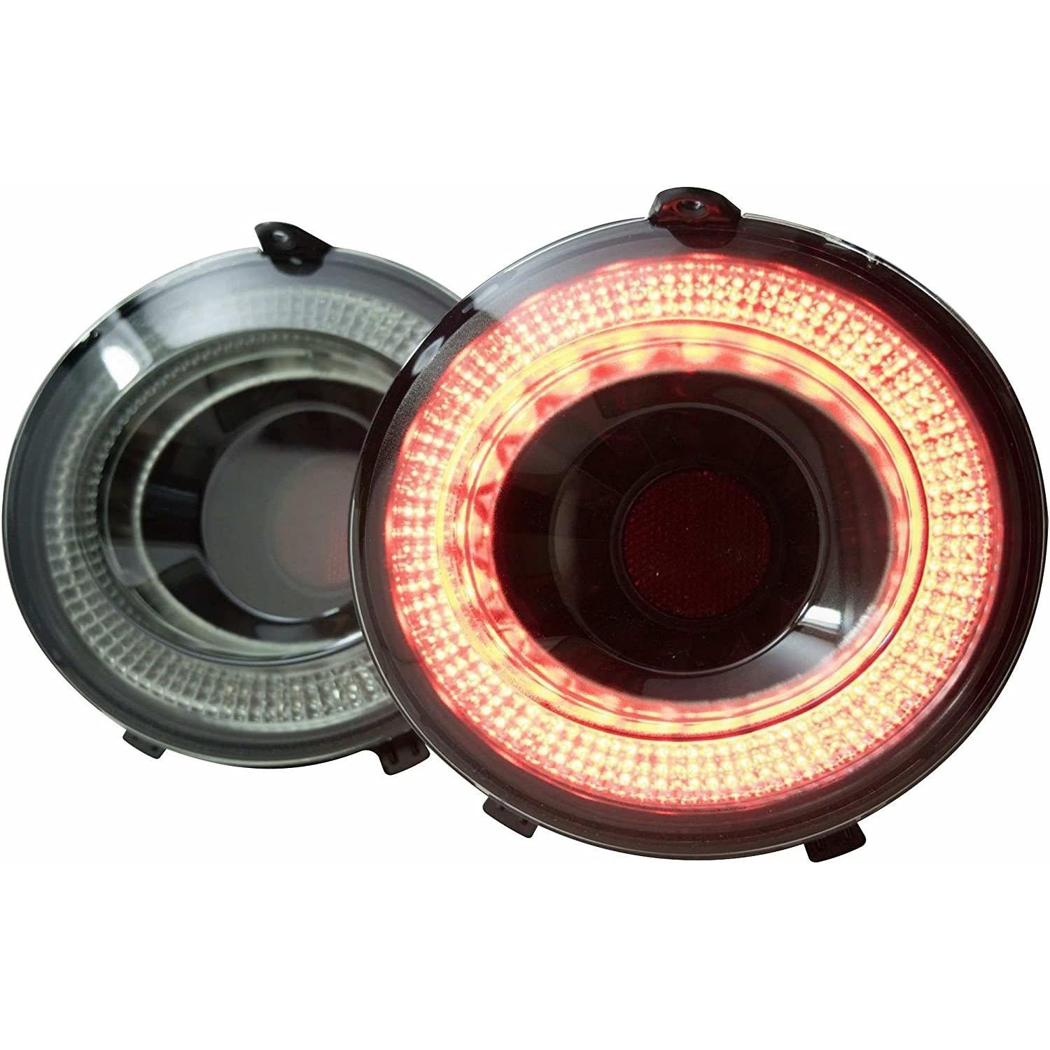 Morimoto XB LED Taillights (Smoked Lens), Plug and Play Housing Upgrade, fits 2005-2013 Chevy Corvette C6, DOT Approved Assembly, LED Sequential Turn Signals, Brake, Reverse Lights (1x LF461.2)-SR1 Performance