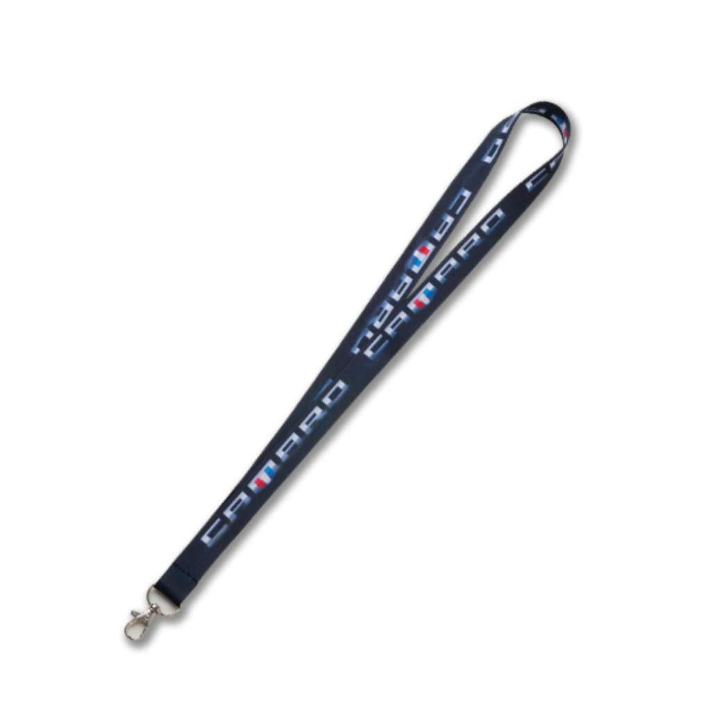 Camaro Lanyard - Black with Gen 6 Badge Logo-SR1 Performance