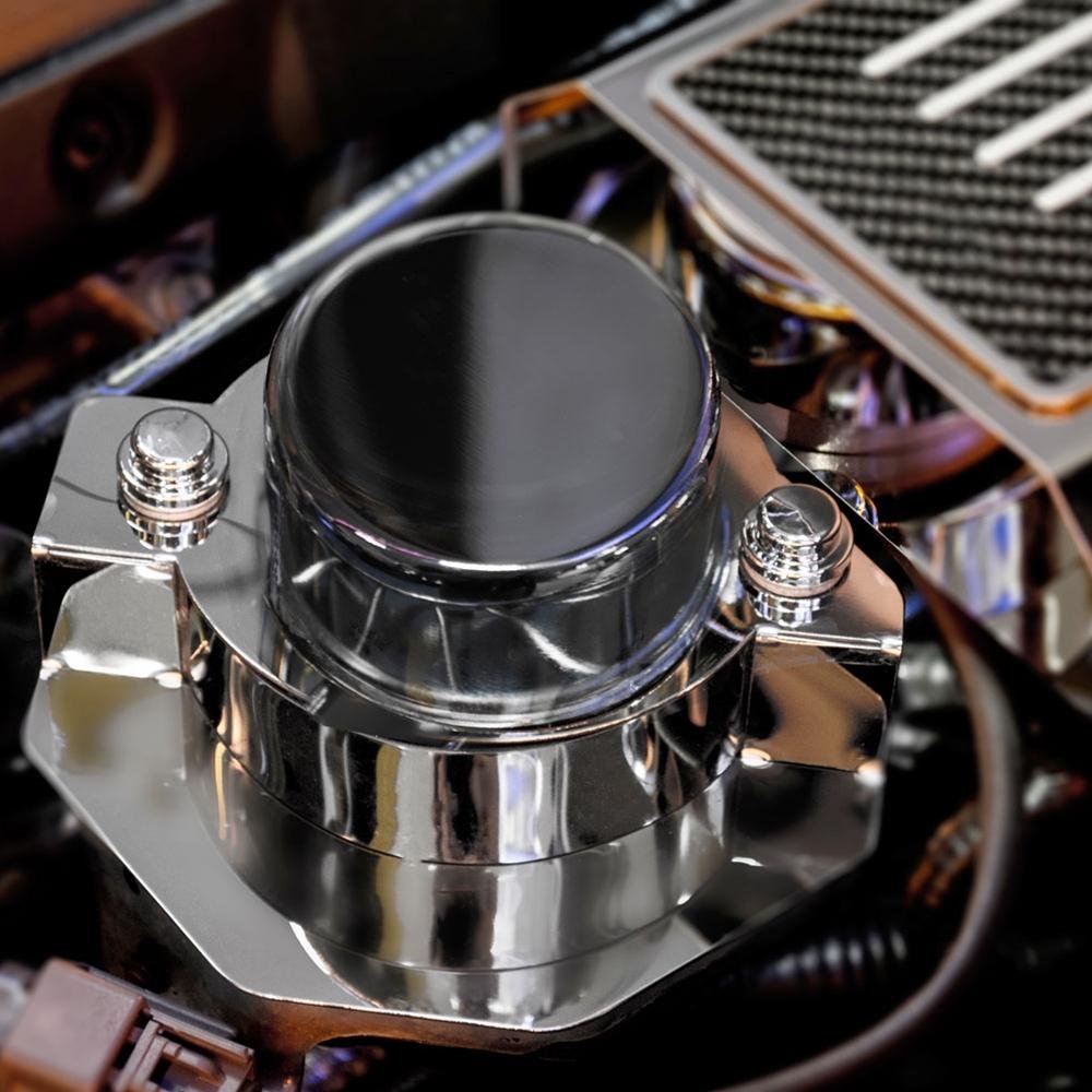 Corvette Vacuum Pump Actuator Cover - Polished : C7 Stingray, Z51, Z06-SR1 Performance