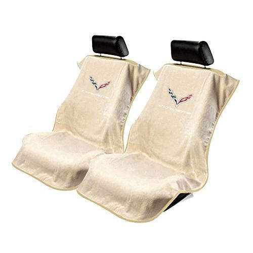 Seat Armour SA100COR7G Corvette C7 Grey Seat Protector Towel, 1 Pack-SR1 Performance