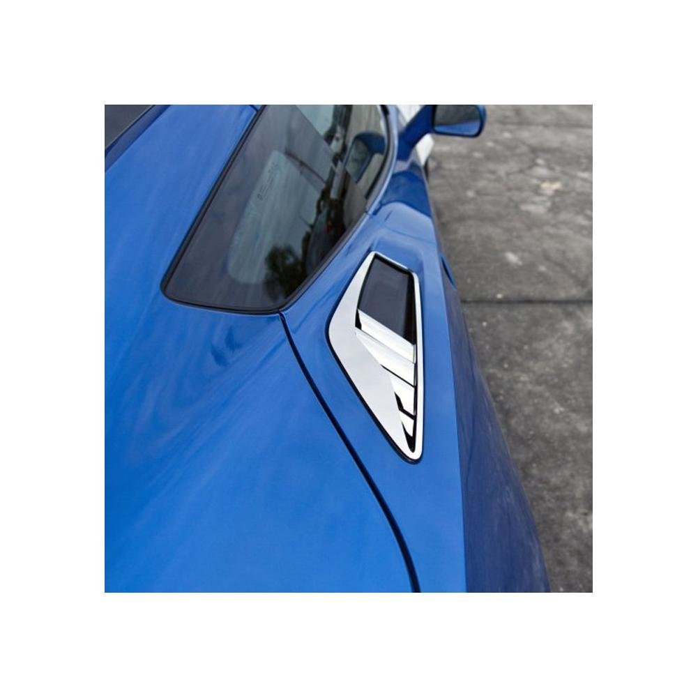 C7 Corvette Stingray Rear Quarter Vent Set 10Pc Polished-SR1 Performance