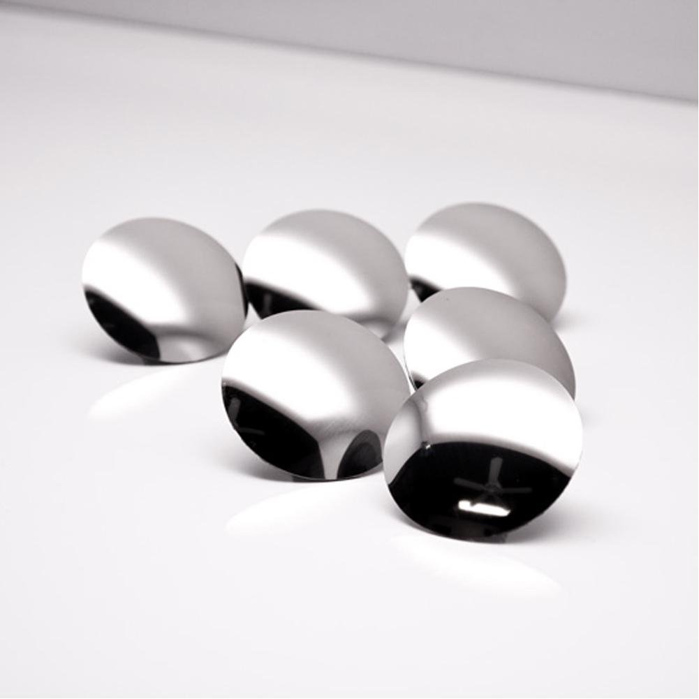 2014 C7 Corvette Stingray Hood Liner Fastener Set 6 Pc. - Polished Stainless Steel-SR1 Performance