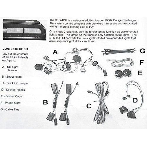 Challenger 2008-2014 Sequential Turn Harness-SR1 Performance