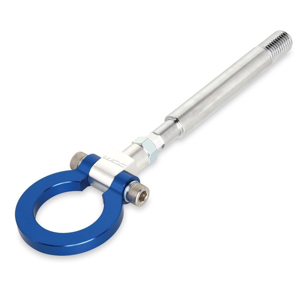 Front and Rear WCC Tow Hooks - Anodized Blue - C7 & C8 Corvette-SR1 Performance