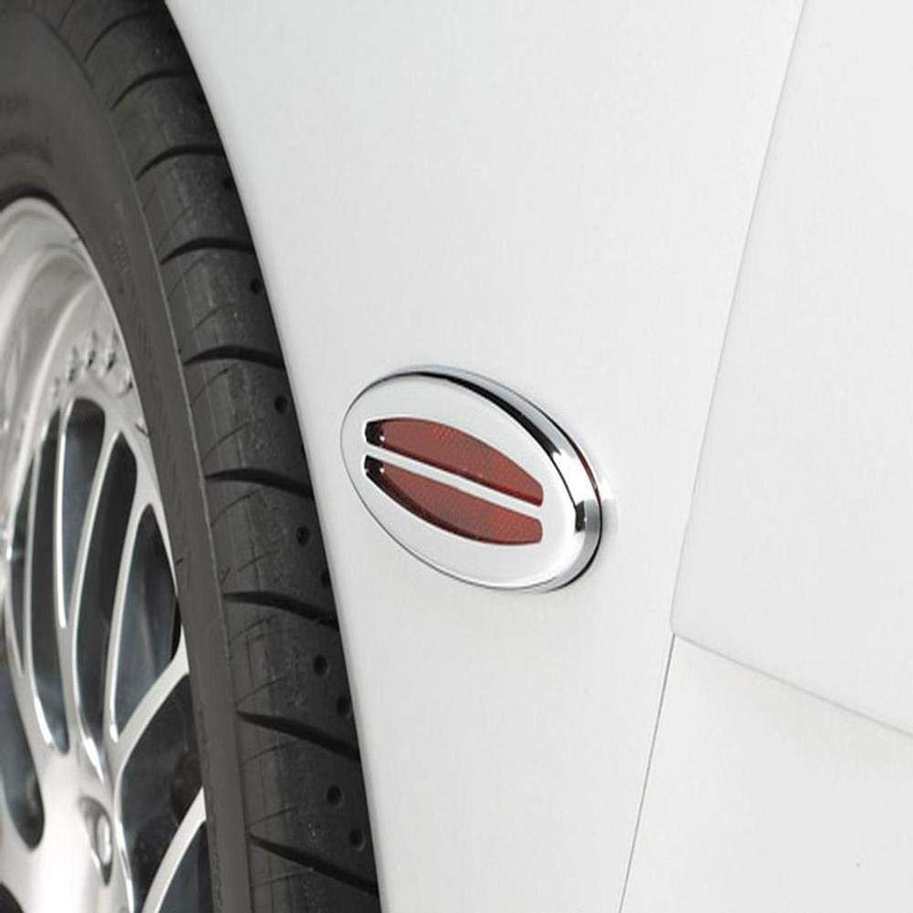 Corvette Side Marker Light Covers - Billet Chrome 2 Pc. (Set) : 1997-2004 C5 & Z06-SR1 Performance