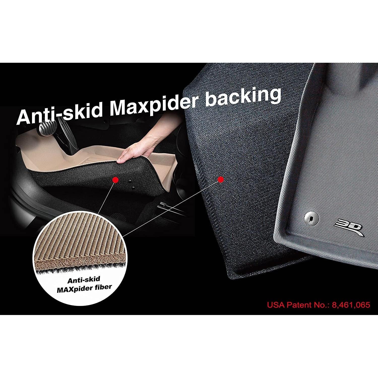 16-18 Hyundai Tucson 3D MAXpider Custom Fit All-Weather Cargo Mat Kagu - Black-SR1 Performance