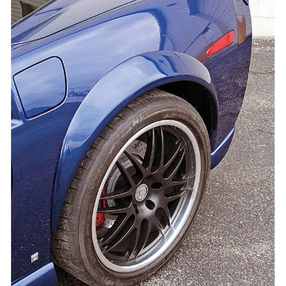 Corvette Rear Fender Flares for Standard C6, Coupe or Convertible : 2005-2013 C6-SR1 Performance