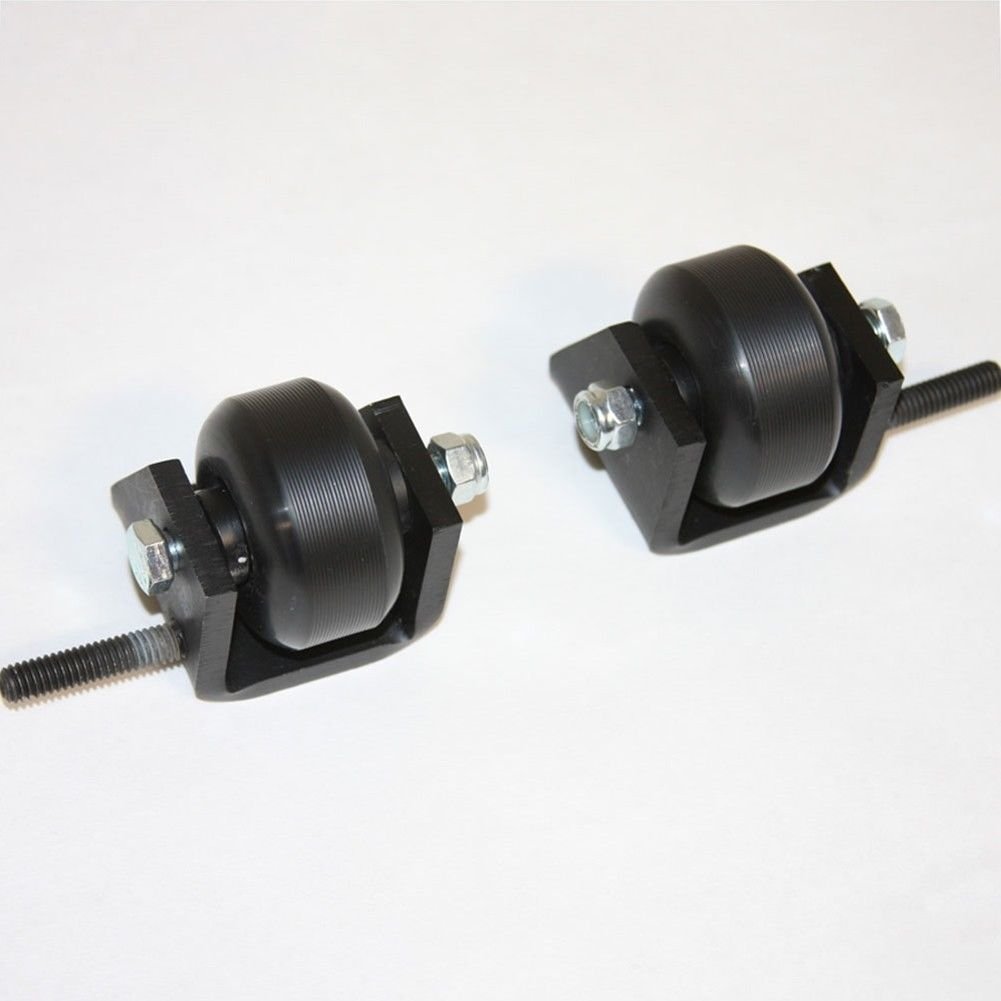 C7 Corvette Front Skid Plate Wheels, 2014, 2015, 2016, 2017-SR1 Performance