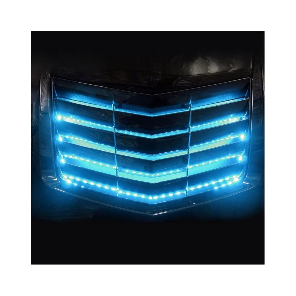 C7 Corvette - Side Cove & Hood Vent LED Lighting Kit with RGB Bluetooth : Stingray, Z51, Z06-SR1 Performance