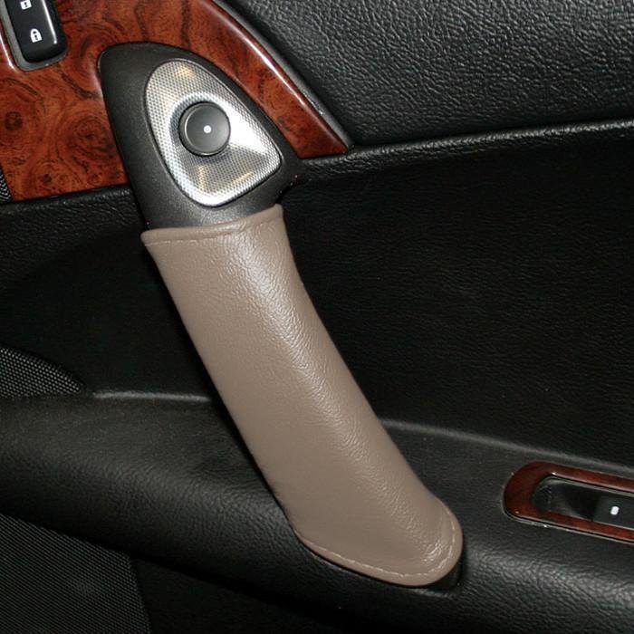 Corvette Door Handle Accent - Leather : C6,Z06,ZR1,Grand Sport-SR1 Performance