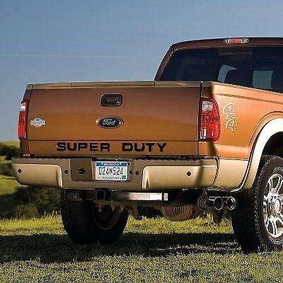 Ford Super Duty Trucks Tail Gate Black Letter Insert-SR1 Performance