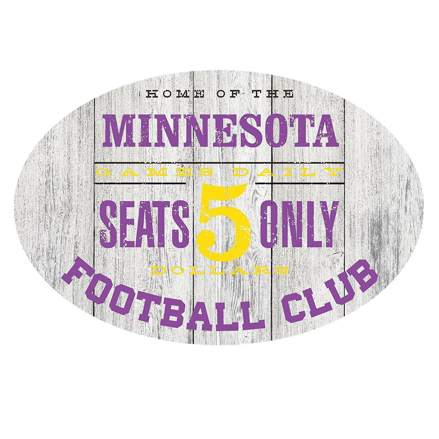 Home of the Denver Football Club Metal Sign Blue/Orange - Oval 12" x 8"-SR1 Performance